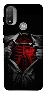 Чохол на Motorola Moto E20 Skeleton Heart фото 1 з 1
