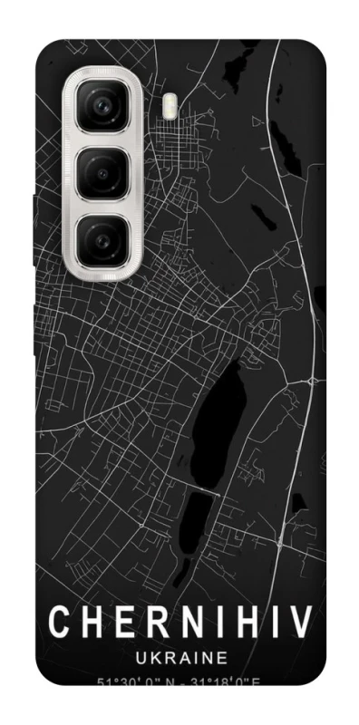 Чохол на Infinix Hot 50 4G Chernihiv map фото 1 з 1