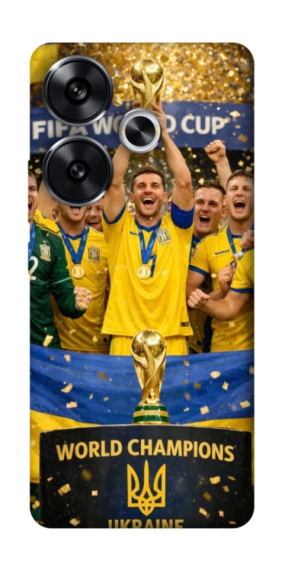 Чехол на Xiaomi Poco F6 UA-Football ver.5 фото 1 из 1