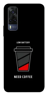Чехол на Vivo Y53s Low battery фото 1 из 1