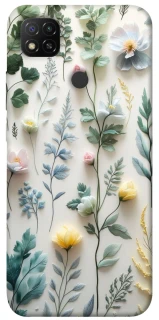 Чохол на Xiaomi Redmi 9C Floral design ver.4 фото 1 з 1