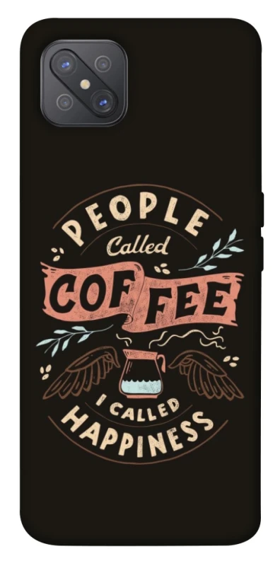 Чехол на Oppo A92s Сoffee happiness фото 1 из 1
