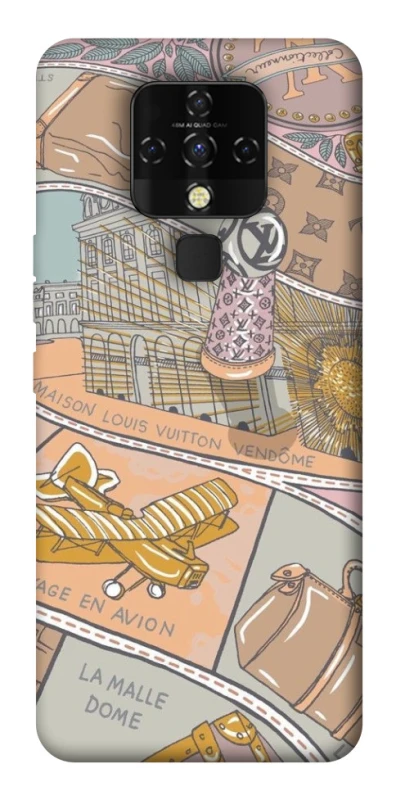 Чехол на TECNO Camon 16 SE Fashion collage ver.2 фото 1 из 1