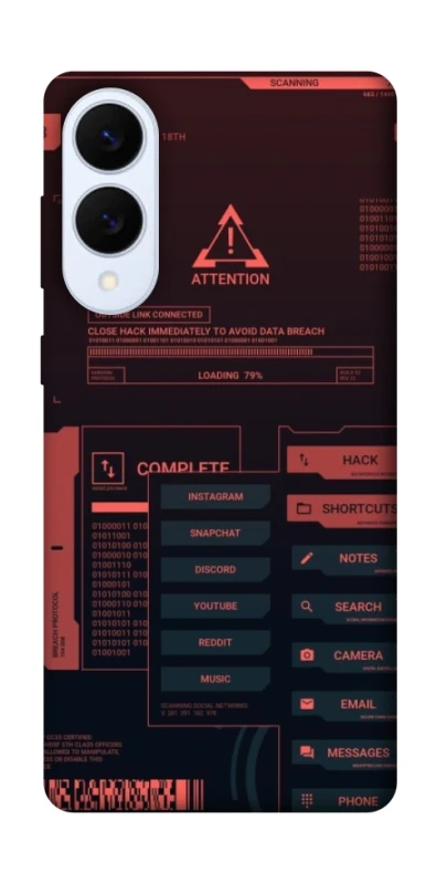 Чохол на Samsung Galaxy S25 Edge Attention фото 1 з 1