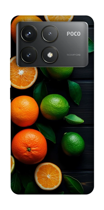Чехол на Xiaomi Poco F6 Pro citrus фото 1 из 1