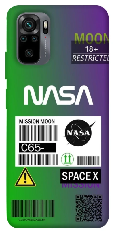 Чохол на Xiaomi Redmi Note 10 / Note 10s NASA ver.2 фото 1 з 1