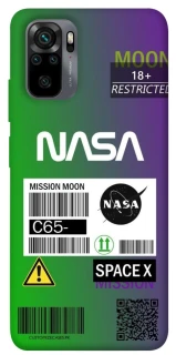 Чохол на Xiaomi Redmi Note 10 / Note 10s NASA ver.2 фото 1 з 1