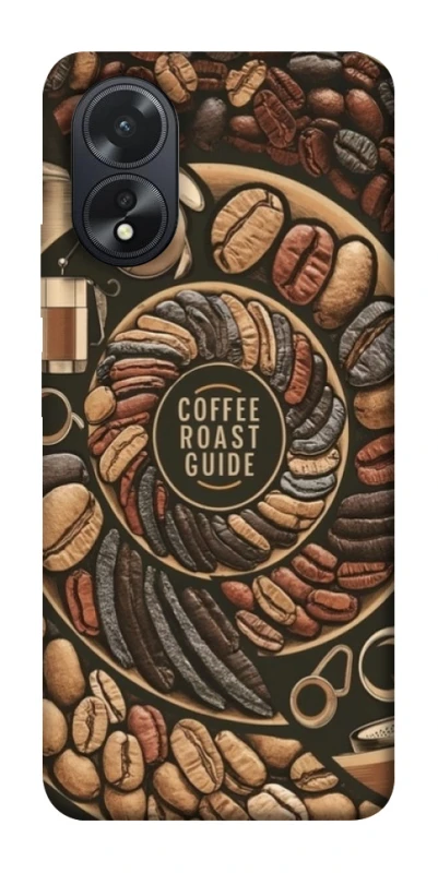 Чохол на Oppo A38 Coffee roast guide фото 1 з 1