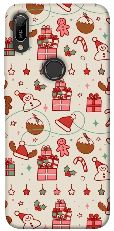 Чохол на Huawei Y6 (2019) Новорічний v14 фото 1 з 1