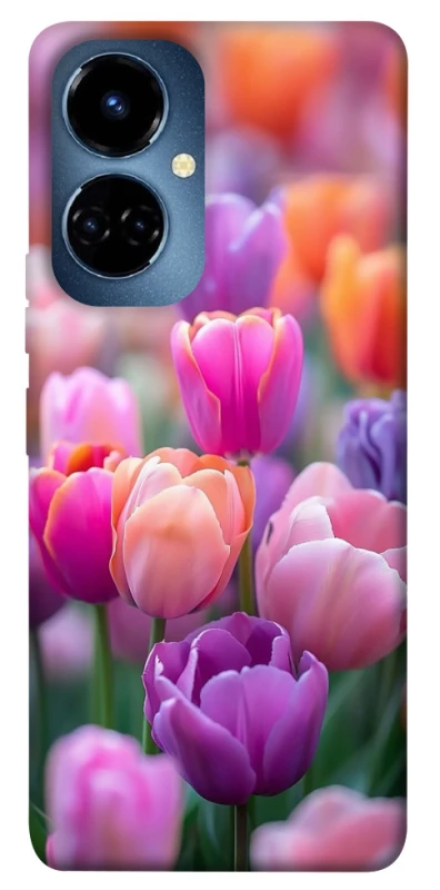 Чохол на TECNO Camon 19 Тюльпанове поле фото 1 з 1