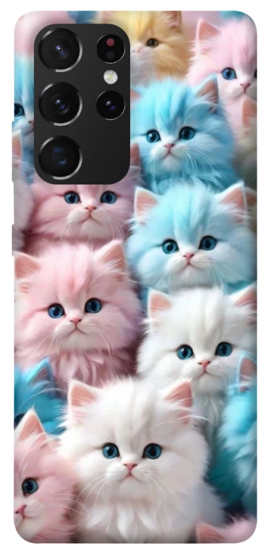 Чехол на Samsung Galaxy S21 Ultra Kittie Love фото 1 из 1