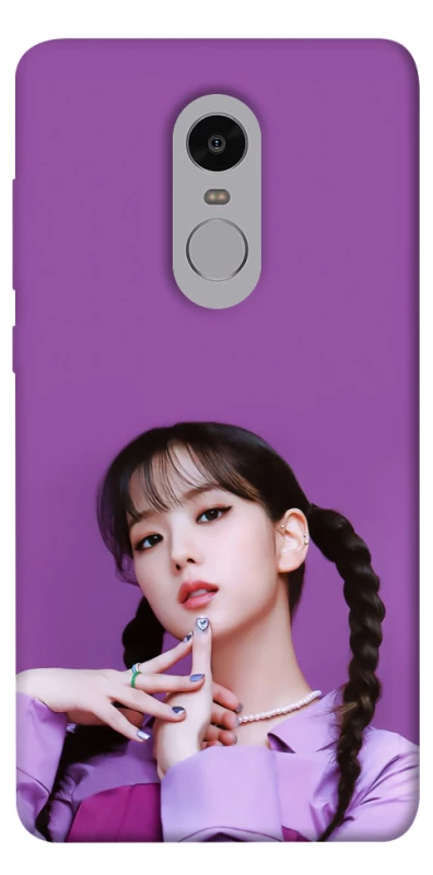 Чехол на Xiaomi Redmi Note 4X / Note 4 (Snapdragon) JISOO - BLACKPINK фото 1 из 1