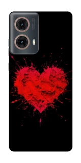 Чехол на Motorola Moto G85 Splash heart фото 1 из 1