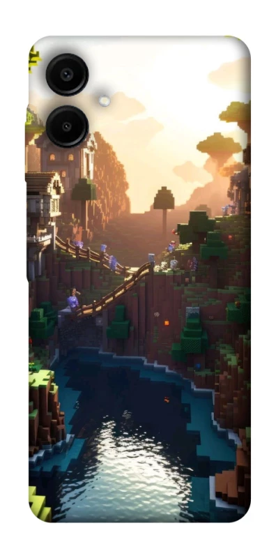 Чехол на Samsung Galaxy A07 Minecraft sunset фото 1 из 1