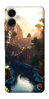 Чехол на Samsung Galaxy A07 Minecraft sunset фото 1 из 1