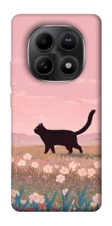 Чехол на Xiaomi Redmi Note 15 5G cat on a field фото 1 из 1