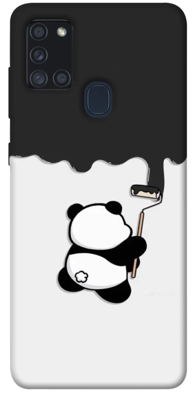 Чехол на Samsung Galaxy A21s Panda painter фото 1 из 1