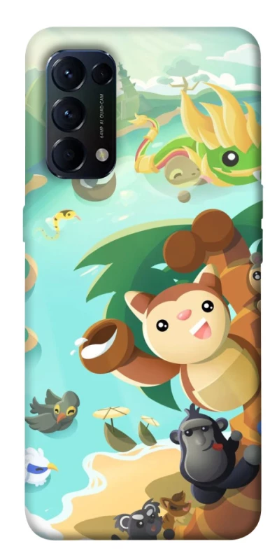 Чохол на Oppo Reno 5 4G Adopt Me Tropical Adventure фото 1 з 1