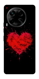 Чехол на TECNO Camon 30 (CL6) Splash heart фото 1 из 1