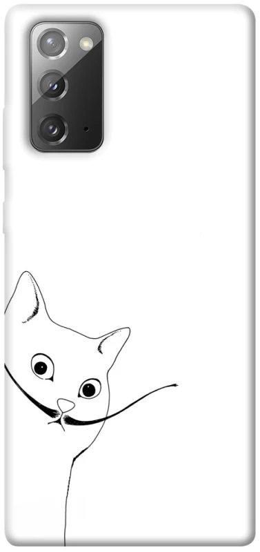Чехол на Samsung Galaxy Note 20 Кот Дали фото 1 из 1