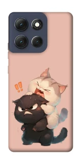 Чехол на Motorola Moto G86 Сat and cat фото 1 Чехол на Motorola Moto G86 Сat and cat фото 1 из 1