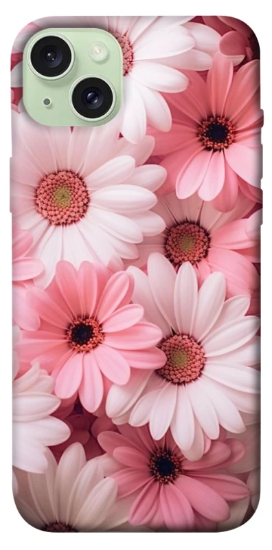 Чехол на Apple iPhone 15 Plus (6.7") Розовые цветы v2 фото 1 из 1