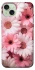 Чехол на Apple iPhone 15 Plus (6.7") Розовые цветы v2 фото 1 из 1