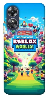 Чехол на Oppo A17 Roblox World фото 1 из 1