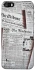 Чехол на Apple iPhone 5/5S/SE Газеты фото 1 из 1