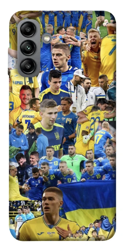 Чохол на Samsung Galaxy A04s UA-Football ver.6 фото 1 з 1