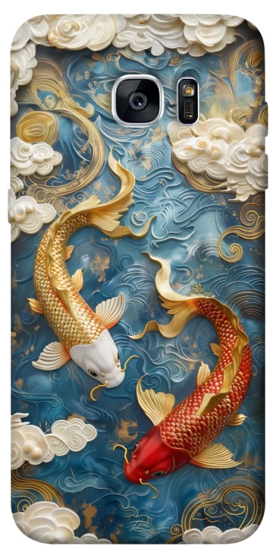 Чохол на Samsung G935F Galaxy S7 Edge Koi carp фото 1 з 1
