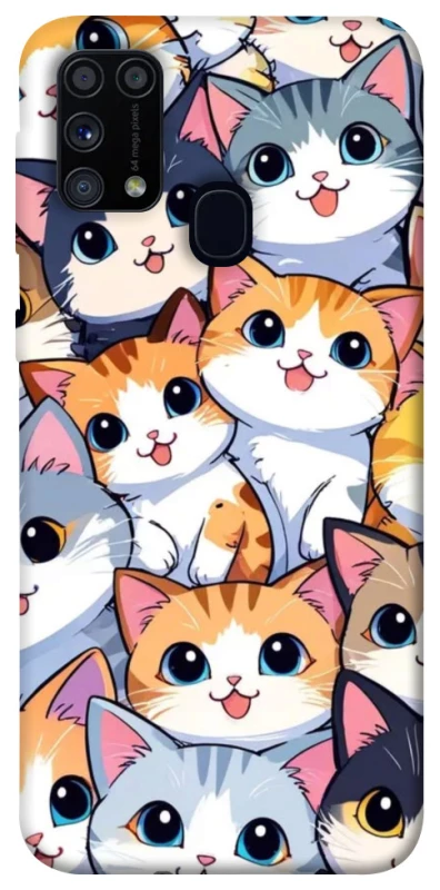 Чохол на Samsung Galaxy M31 Cute Cat v2 фото 1 з 1
