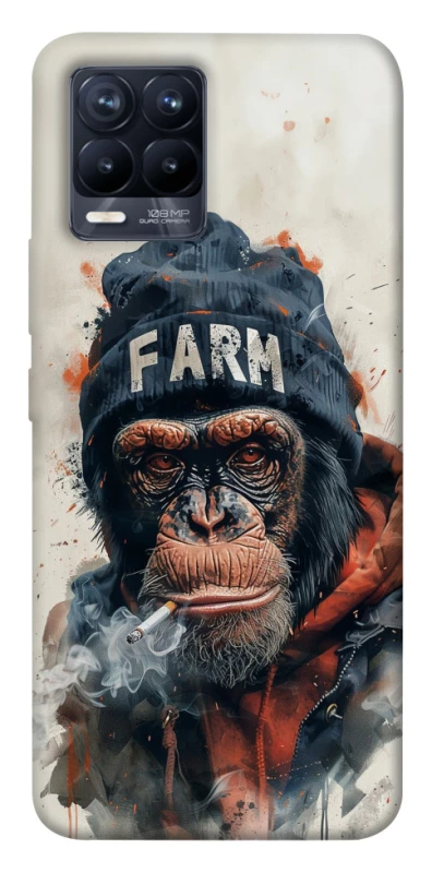 Чехол на Realme 8 Шимпанзе v3 фото 1 из 1