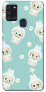 Чехол на Samsung Galaxy A21s Labubu Green фото 1 из 1