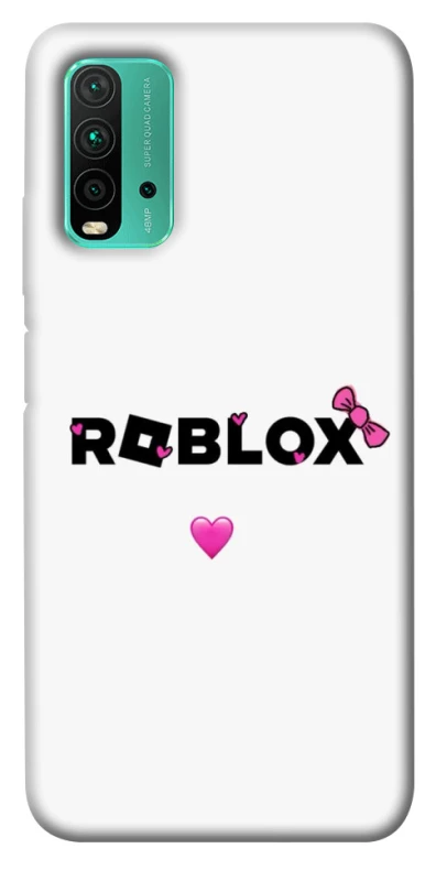 Чехол на Xiaomi Redmi Note 9 4G / Redmi 9 Power Roblox heart фото 1 из 1