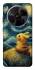 Чехол на ZTE Blade V70 Max Pikachu and Van Gogh фото 1 из 1