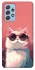 Чехол на Samsung Galaxy A52 4G / A52 5G Сat with glasses фото 1 из 1