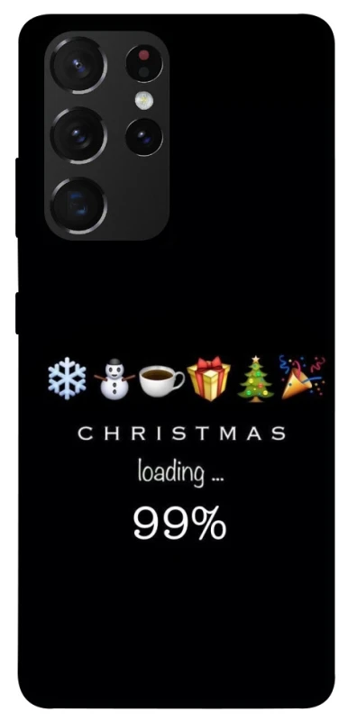 Чохол на Samsung Galaxy S21 Ultra Christmas Loading фото 1 з 1