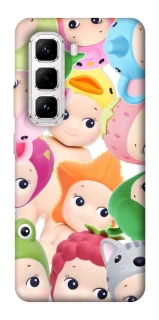 Чехол на Infinix Hot 50 Pro Fruit-Zoo Kaleidoscope фото 1 из 1