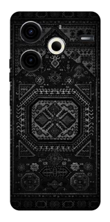 Чехол на TECNO Pova 6 Neo (LI6) Черный ковер фото 1 из 1