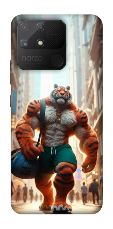 Чехол на Realme Narzo 50A Тигр фото 1 из 1