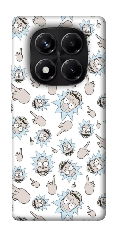 Чехол на Xiaomi Redmi Note 14 Pro 5G Rick and Morty style фото 1 из 1