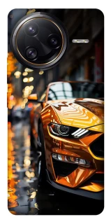 Чохол на Xiaomi Poco F7 Pro Golden sports car фото 1 з 1