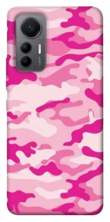 Чехол на Xiaomi 12 Lite camouflage pink фото 1 из 1
