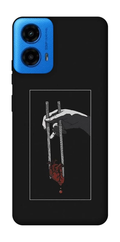 Чохол на Motorola Moto G45 Палички серцеїда фото 1 з 1