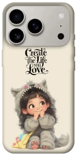 Чехол на Apple iPhone 17 Pro (6.3") Create the life you love фото 1 из 1