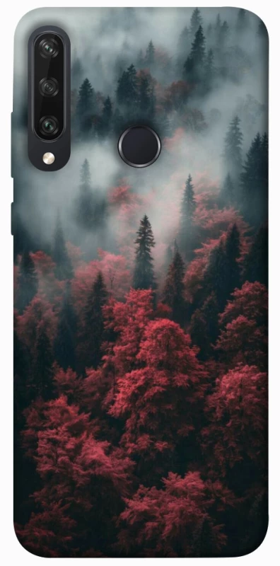 Чехол на Huawei Y6p Red Wood фото 1 из 1