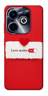 Чохол на Infinix Hot 40i Love Mode ON фото 1 з 1