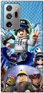 Чехол на Samsung Galaxy Note 20 Ultra Roblox collage ver.3 фото 1 из 1