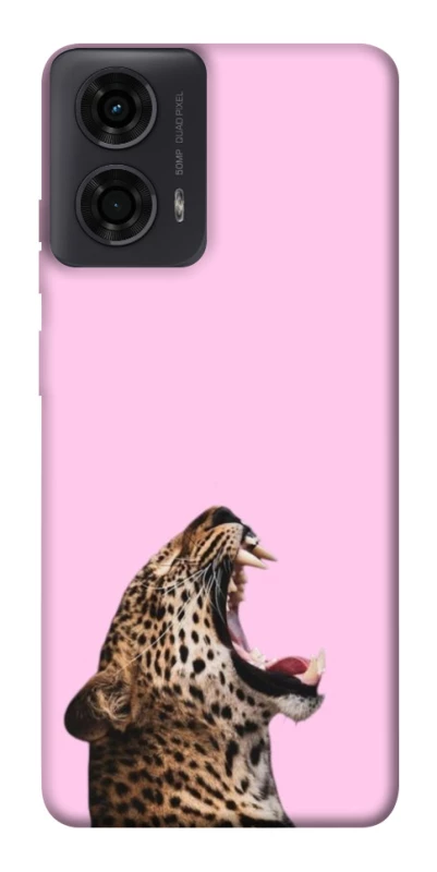 Чохол на Motorola Moto G04 Leopard Meow фото 1 з 1